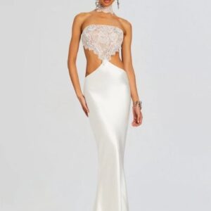 Lucie Sophisticated Evening Maxi Dress